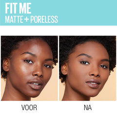 Maybelline New York Fit Me Foundation, Matte & Poreless, Full Coverage Blendable Normal to Oily Skin, 380 Rich Espresso 30ml