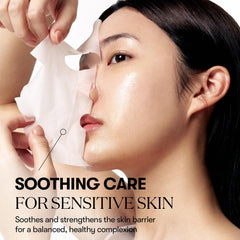 VT COSMETICS Daily Soothing Mask 30ea | Facial Sheet Mask for Moist & Hydrating, 30 Day Supply, Centella Asiatica Face Mask, Instant Calm & Glow, Korean Skincare
