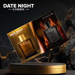 Villain Date Night Combo, Classic & Oud EDP for Men, Gift for Men, Luxury Perfume for Men - 100ml*2 (200ml)