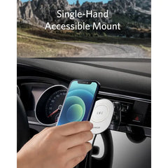 Anker PowerWave Magnetic Car Charging Mount Black+White