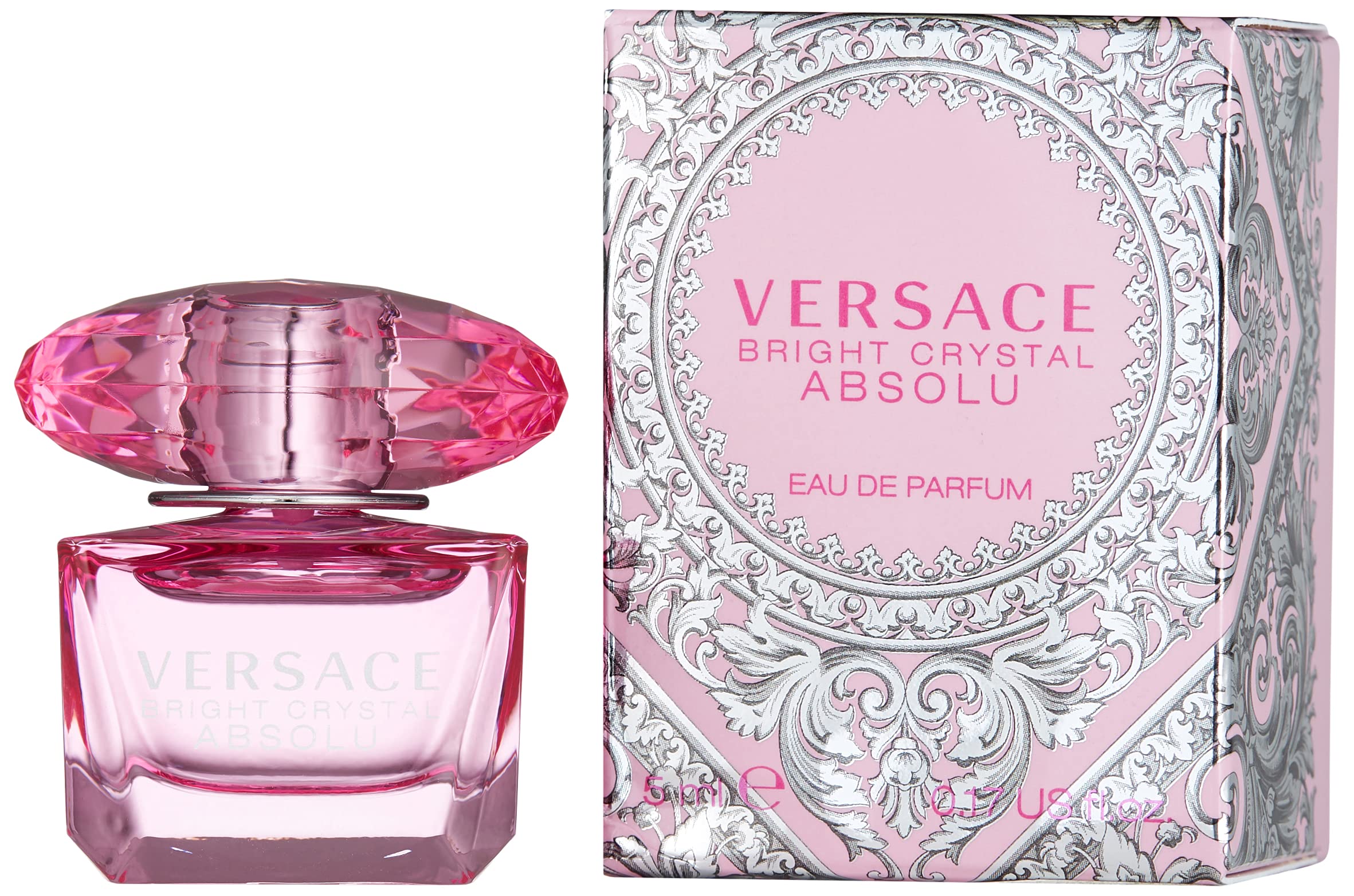 Versace Bright Crystal Absolu Miniature for Women - Eau de Parfum, 5 ml