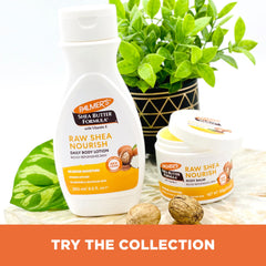 Palmer's Raw Shea Butter Formula Daily Body Lotion-48 Hrs Moisture-Revitalise Dry,Sensitive Skin-No Paraben,Sulphate,Dyes-Non Greasy-Non Sticky-Softens Skin & Reduces Skin Irritation-250ML
