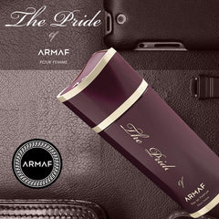 The Pride Of Armaf Pour Femme 2 Piece Gift Set, Pride Eau De Parfum 100ml + Perfume Body Spray 200ml, For Her, by ARMAF from the House of Sterling