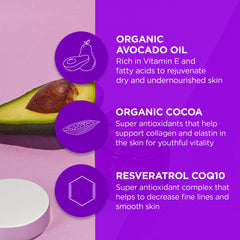 Andalou Naturals Facial Mask, Avo Cocoa Skin Food, 1.7 Ounce