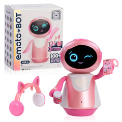 emotoBOT COR-A Interactive Robot Kids’ Toy Touch-and Sound-Responsive Robot