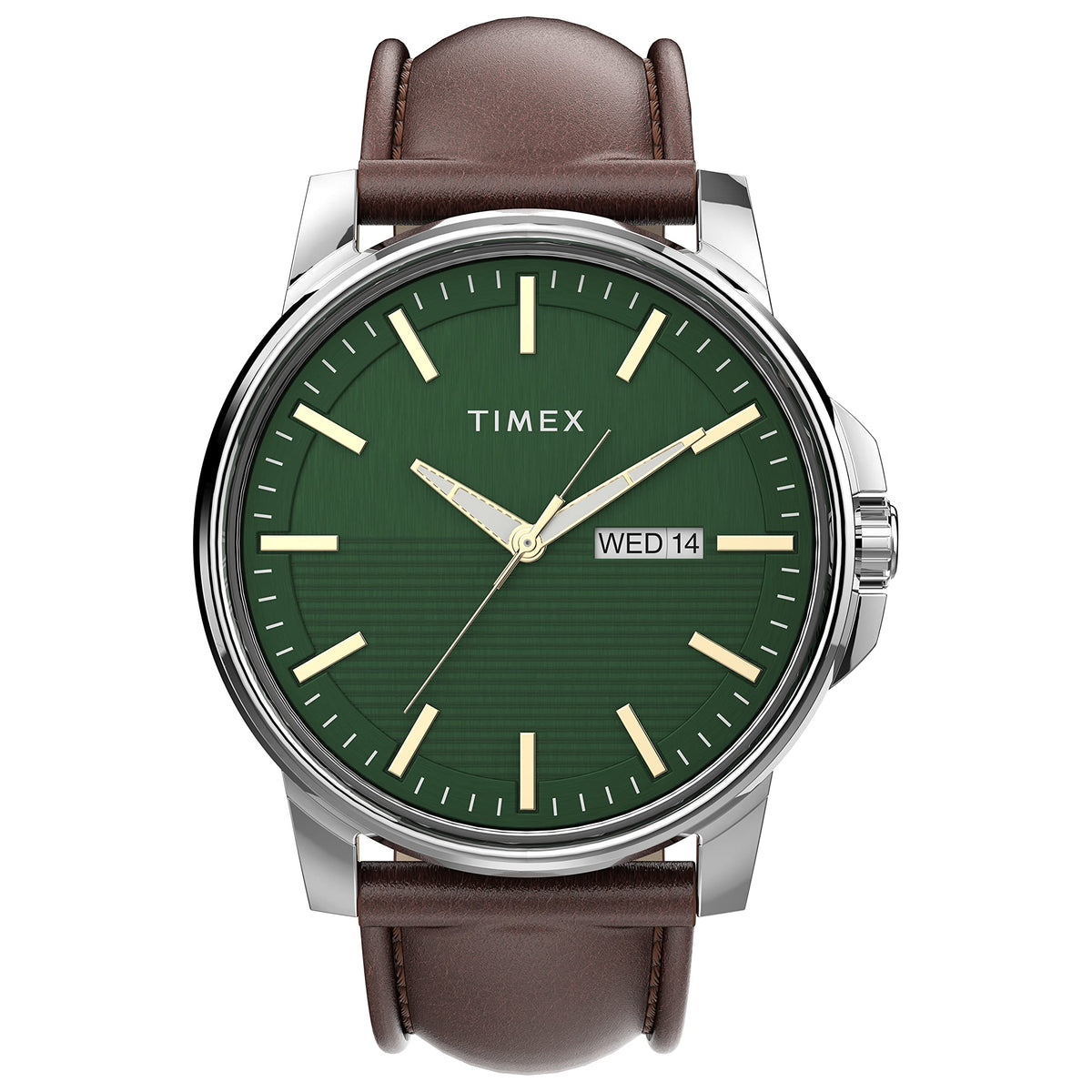 Timex Men's Dress 45mm Watch - Brown/Green