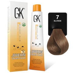 Global Keratin Hair Taming System Juvexin Cream Color - 7 Blonde for Unisex - 3.4 oz