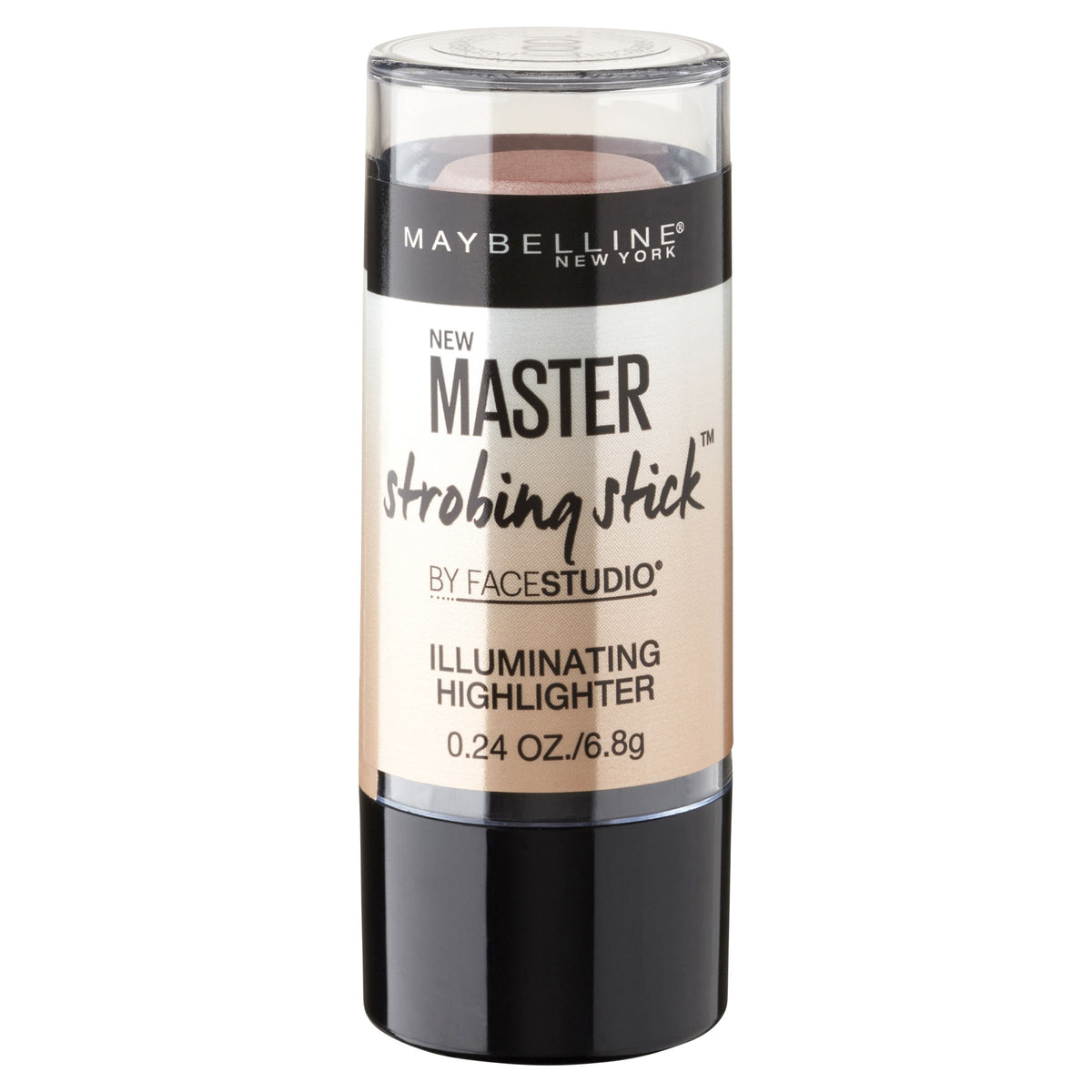 Maybelline Makeup Facestudio Master Strobing Stick, Light - Iridescent Highlighter, 0.24 oz.