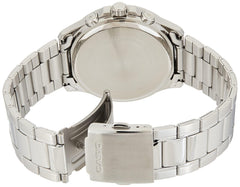 Casio Stainless Steel Analog Watch Silver