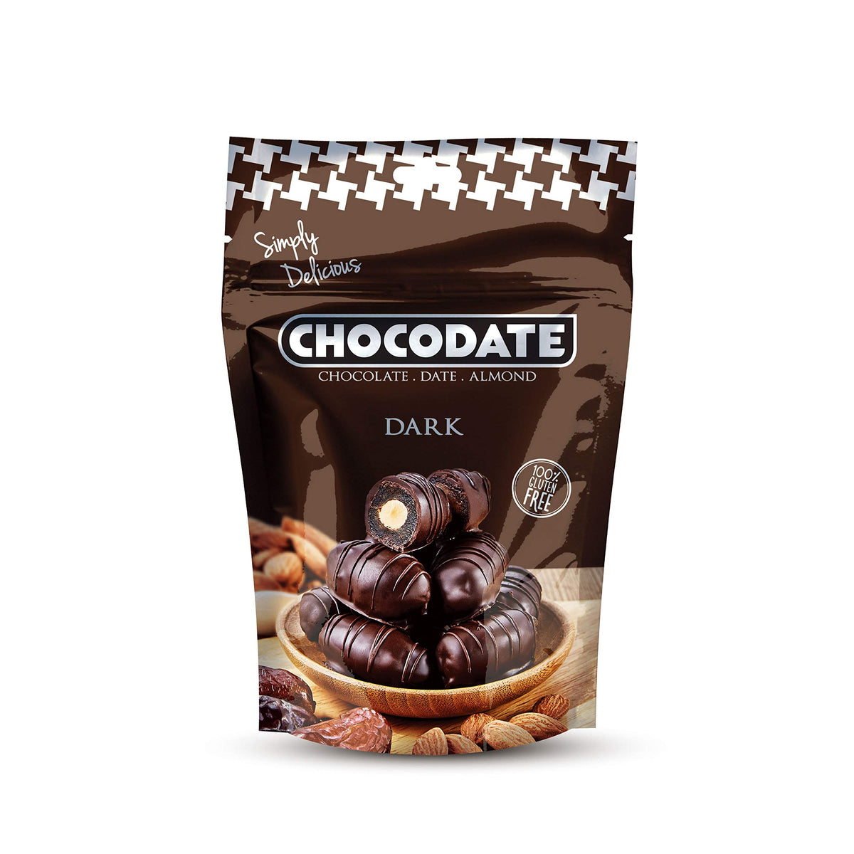 Chocodate Exclusive Real Dark Chocolate Pouch - 100 g