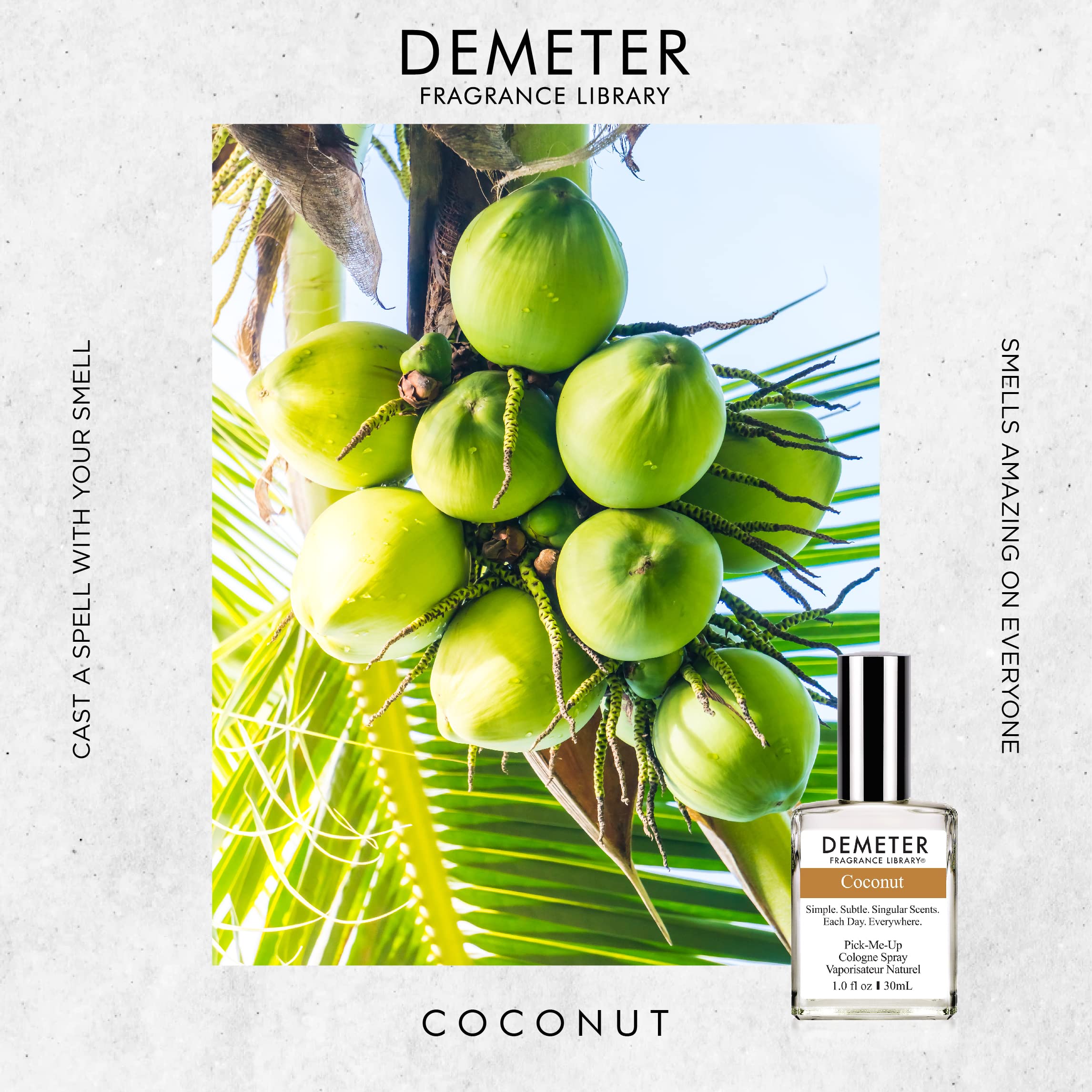 Demeter 1oz Cologne Spray - Coconut