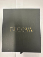 Bulova Mens Marine Star - 98B301 - Two Tone Rose Gold/Blue Dial