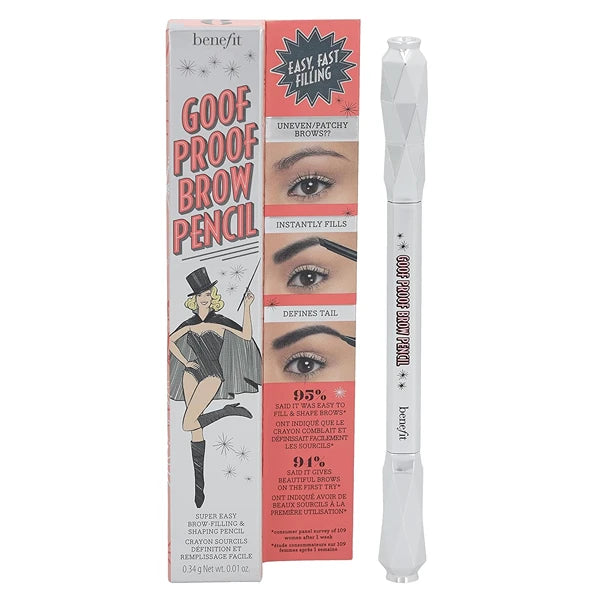 Benefit Goof Proof Brow Pencil, No. 6 Deep, 0.01 Ounce