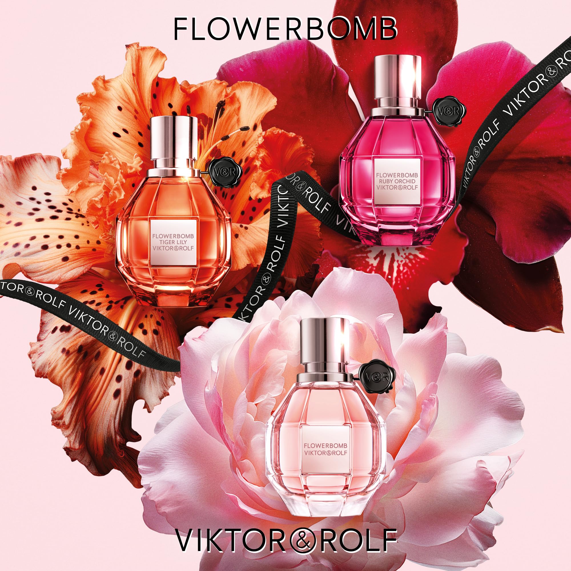 Viktor & Rolf Flowerbomb Ruby Orchid for Women - 3.4 oz EDP Spray