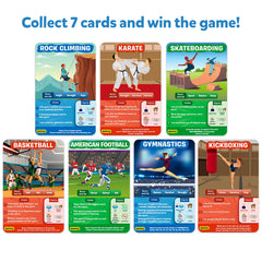 Skillmatics Guess in 10 Sports, Perfect for Boys, Girls, Kids, and Families Who Love Card Games, Toys, Travel Games, Gifts for Ages 6, 7, 8, 9 and Up