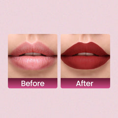 Swiss Beauty Ultra Smooth Matte Lip Liquid Lipstick, Smooth Lip Color, Weightless Finish, Silky Matte Finish, Shade- Real Nude, 6ml