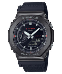 Casio G-Shock Analog-Digital World Time Watch - Black / Black Grey