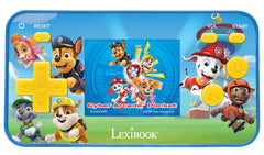 Lexibook Paw Patrol Paw Patrol Chase Portable Game Console Cyber Arcade Pocket, 150 Games, LCD Display, Battery-Operated, Red/Blue