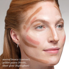 Julep Skip The Brush Cream to Powder Blush Stick - Blendable and Buildable Color - 2-in-1 Blush and Lip Makeup Stick, Trio
