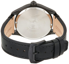 Citizen Mens Solar Powered Watch, Analog Display And Leather Strap - BM6835-23E