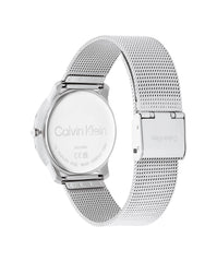 Calvin Klein CK ICONIC Unisex Watch, Analog - Silver / Rose Gold