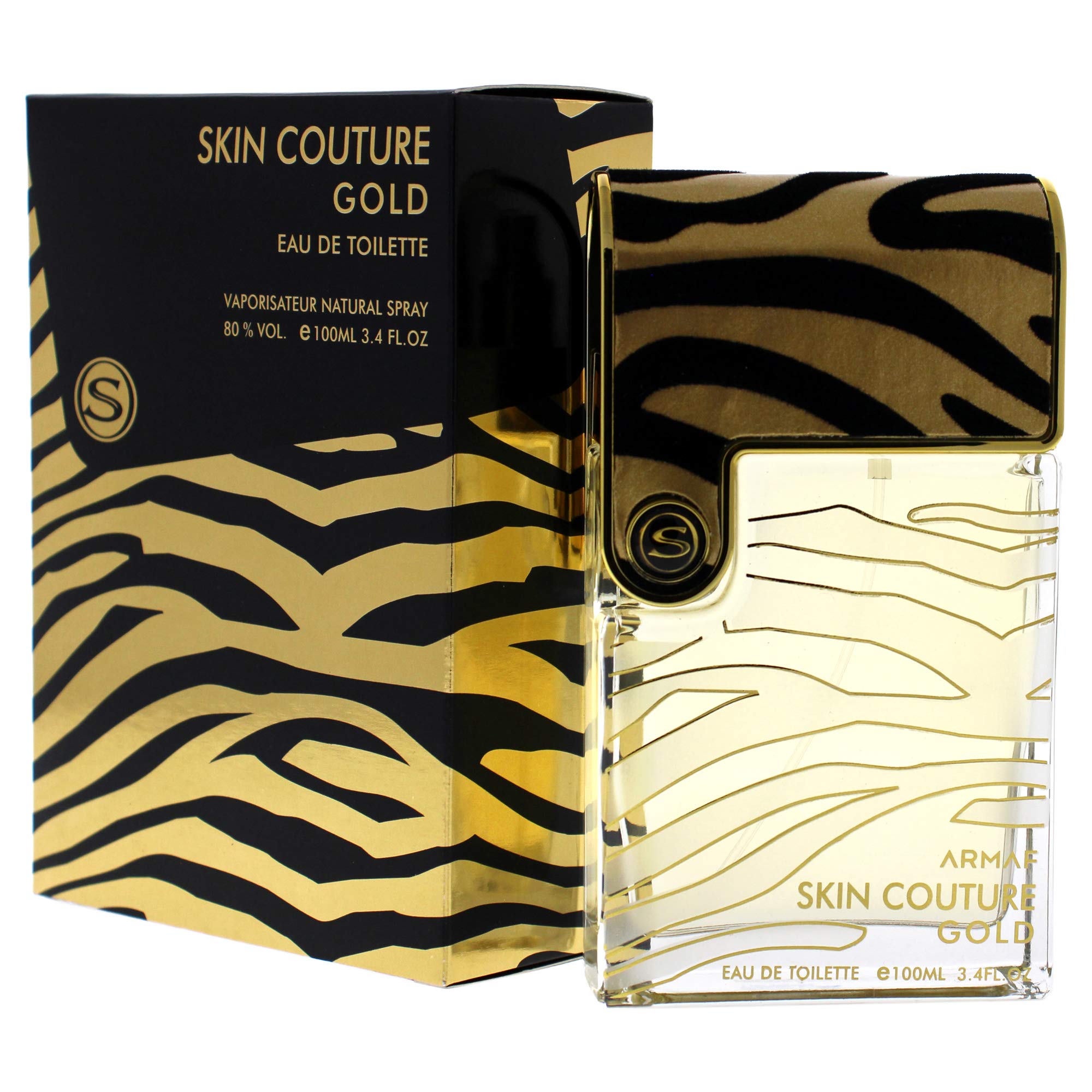 Armaf Skin Couture Gold For Men 3.4 Oz Edt Spray