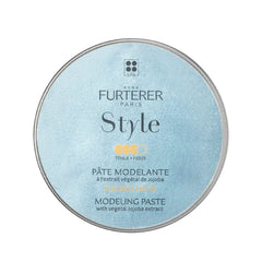 Rene Furterer STYLE Modeling Paste - Sculpts & Texturizes, Flexible Hold With Moisturizing Jojoba Extract For All Hair Types - Vegan & Silicone-Free - 2.5 fl. oz