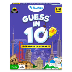 Skillmatics Card Game : Guess In 10 Legendary Landmarks | Gifts For Ages 8 And Up | Super Fun For Travel & Family Game Night