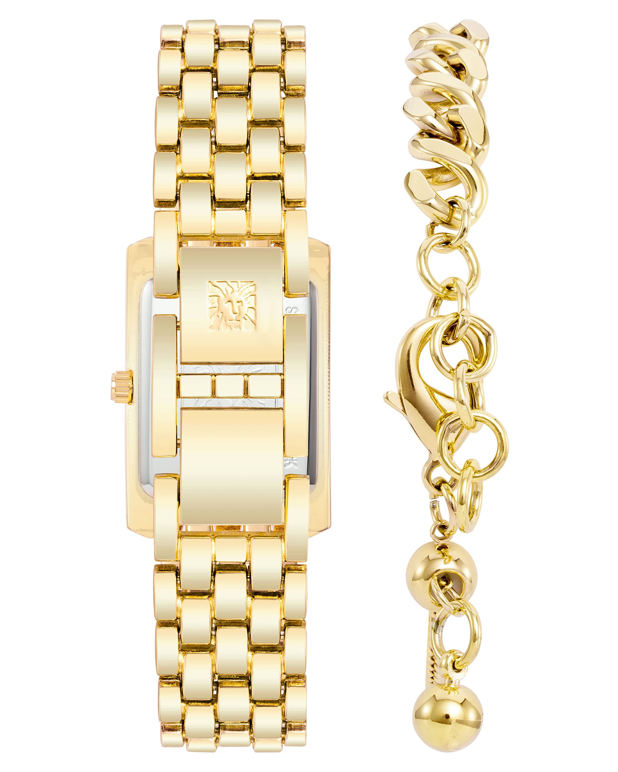 Anne Klein Women Analog Mixed Metal Gold Tone Watch