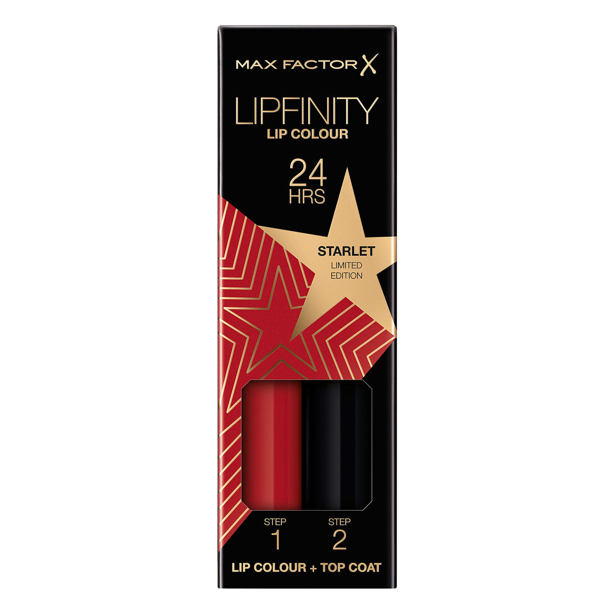 Max Factor Rising Stars Limited Edition Lipfinity Long-Lasting Two Step Liquid Lipstick, 88 Starlet