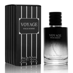 URBAN COLLECTION Voyage for Men Eau De Parfum - Sophisticated Male Fragrance Composition of bergamot, Pepper, Lavender, Star Anise & Nutmeg - Base of Peppery & Vanilla - Go-To Daily Scent - Elegant 100ml Bottle