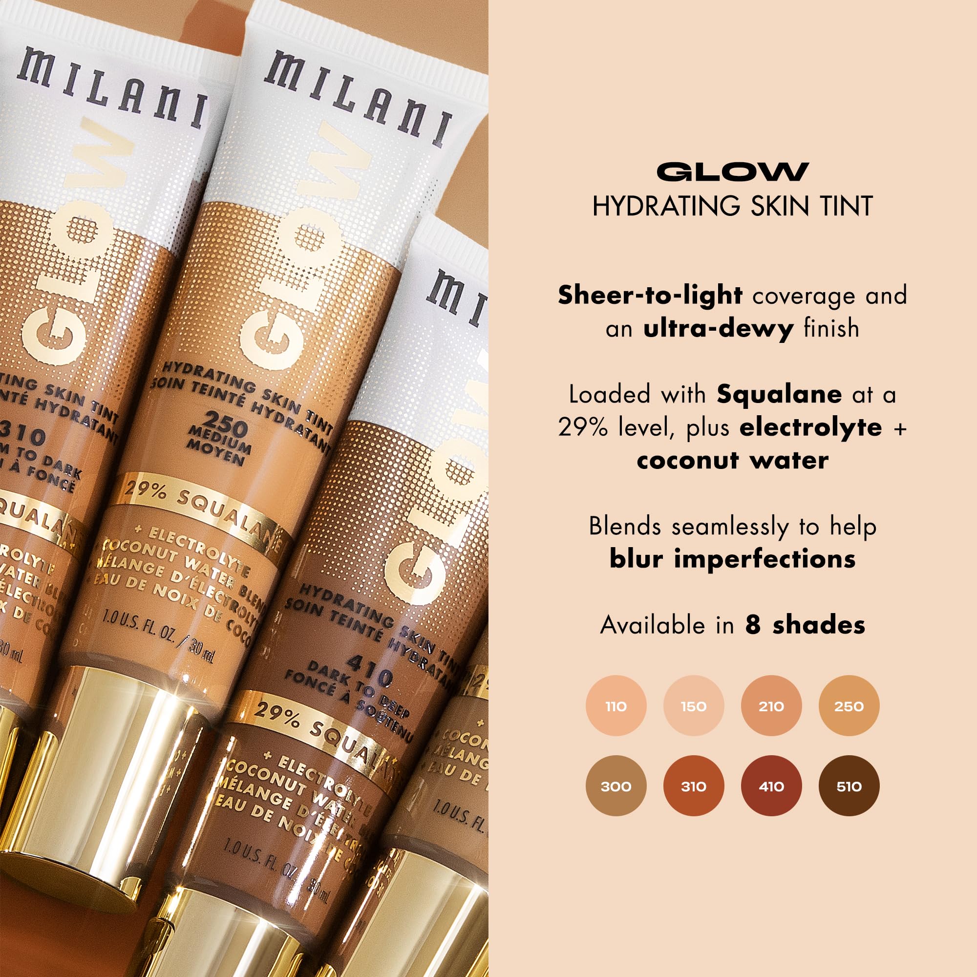 Milani Glow Hydrating Skin Tint