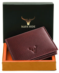 NAPA HIDE mens NPH500 Travel Accessories - Maroon