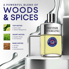 British Sterling British Sterling/British Sterling Cologne 3.8 Oz (M)