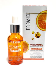 Dr Rashel Vitamin C Eye Anti - Aging Serum Essence | Hyaluronic Acid and Collagen, Reduce Wrinkles, Remove Dark circles & Puffiness, Size (1.01 oz)
