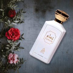 Tamam Perfume, Arabic Oud Unisex Fragrance for Men and Women, 100 ML, Unisex Eau de Parfum, Luxury Long Lasting Arabian Scent for Men and Women Containing Oud, Musk, Amber with Smoky and Spicy Notes
