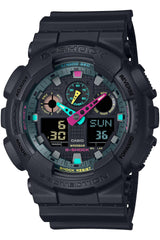 G-Shock Casio GA-100MF-1AJF [ Multi Fluorescent Color Series] Import from Japan New, Black
