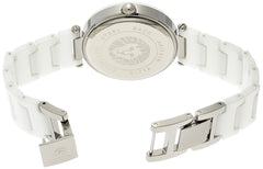 Anne Klein Womens Quartz Watch, Analog Display and Ceramic Strap
