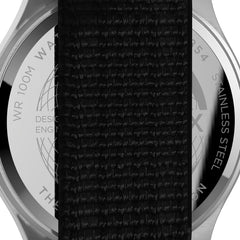 Timex Men's Navi XL 41mm Analog Quartz Stainless Steel 20 Casual Watch - Black/Silver