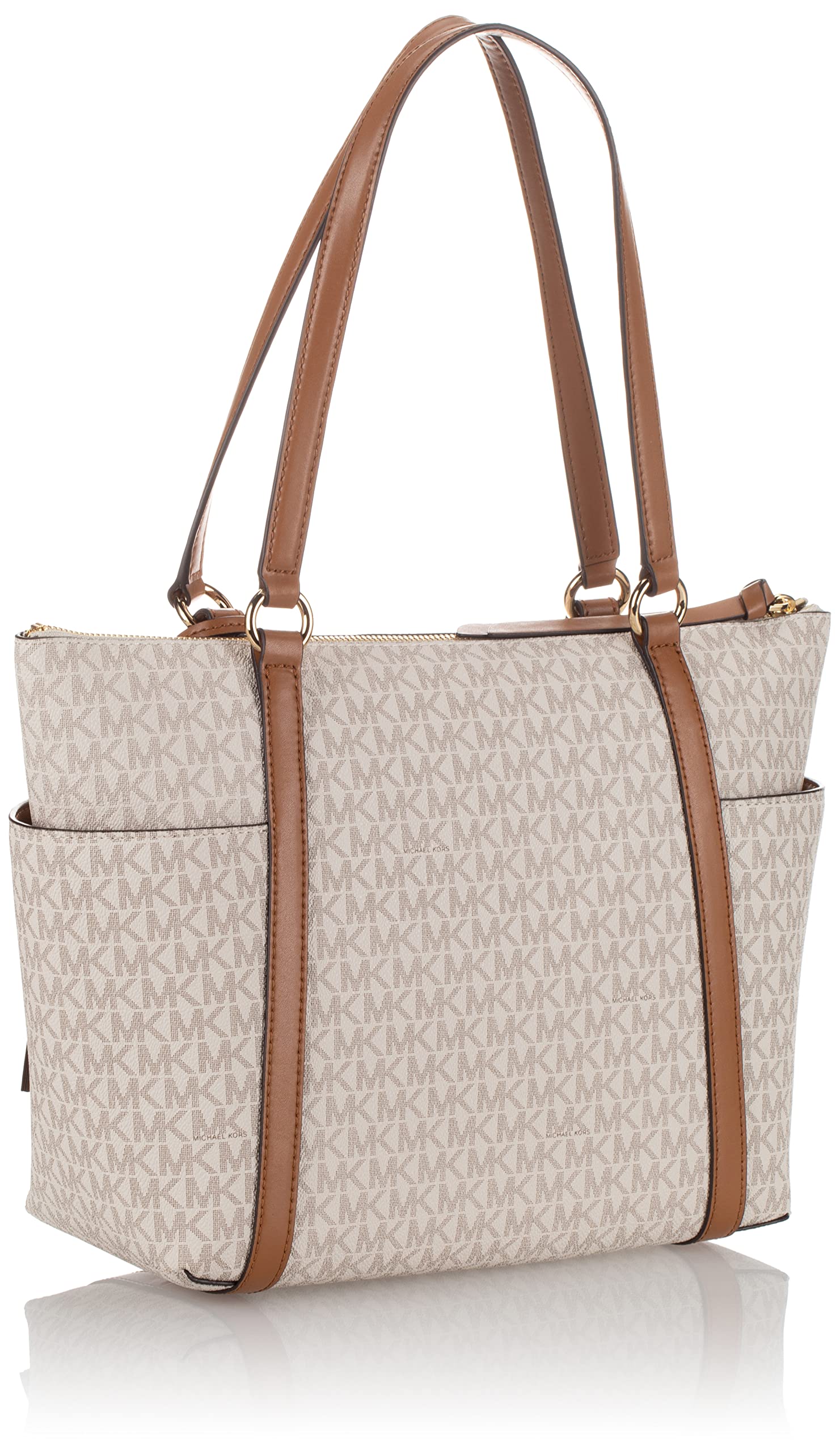 Michael Kors MK MD TZ TOTE 30T0GNXT2B149 VANILLA/ACRN