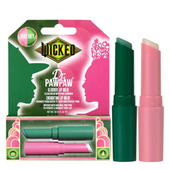 Dr. PawPaw Wicked Enchanting and Glimmer Lip Balm Duo Moisturizing, Tinted Lip Balm for Women Vegan, Nourishing, Hydrating