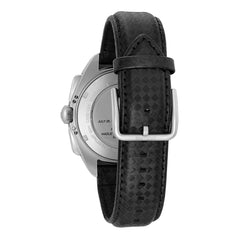 Bulova Men's Archive Series Lunar Pilot 6-Hand Chronograph High Performance Quartz Stainless Steel and Black Nylon Strap Watch Set, Sapphire Crystal Style: 96B251 - Black