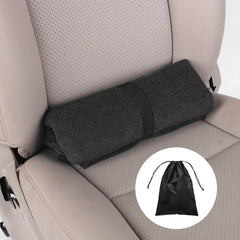 Leader Accessories 1 pcs Cloth Towel Front Bucket Seat Cover Black for Cars SUV Trucks Machine washable - Waterproof