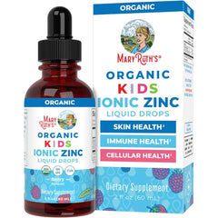 MARYRUTH'S Organic Liquid Zinc Drops for Kids, Immune Support, Vegan, 2oz | Immune Support, Vegan