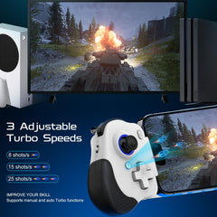NALACAL Mobile Gaming Controller for Android & iPhone 15/16 Series (USB-C) - Remote Play PS5/PS4/Xbox/PC, PUBG Mobile, COD, Genshin Impact & More, 2 Mappable Buttons/Hall Joystick/Hall Trigger