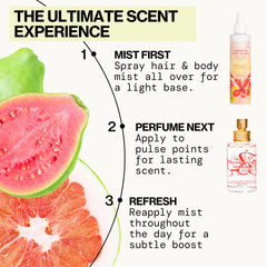 Pacifica Beauty Perfumed Hair & Body Mist, Hawaiian Ruby Guava, 6 Fl Oz (1 Count)