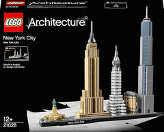 LEGO 21028 Architecture New York City Skyline, Collectible Model Kit for Adults to Build, Creative Activity, Home Decor Gift Idea for Men, Women, Husband, Wife, Him or her