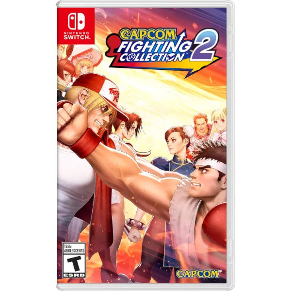 Capcom Fighting Collection 2 for Nintendo Switch – Classic Arcade Fighting Games Collection