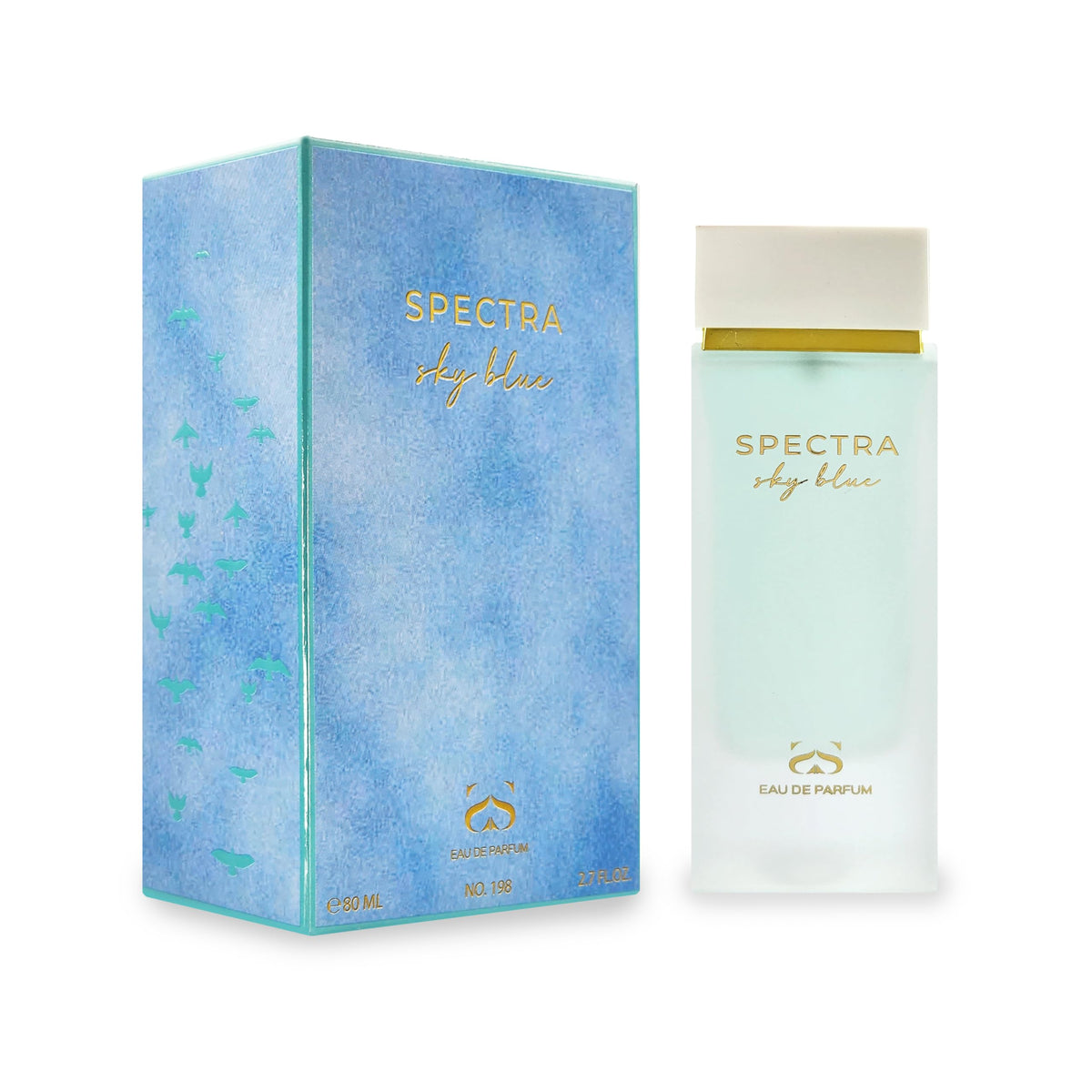 Hi Perfume Spectra 198 Sky Blue Eau De Parfum For Women – 80ml