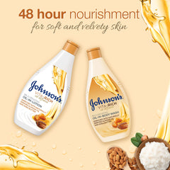 Johnson's Body Lotion Vita-Rich Oil-In-Lotion Rejuvenating, Enriched with naturally derived nut oils - almond oil, argan oil & shea butter, 400ml